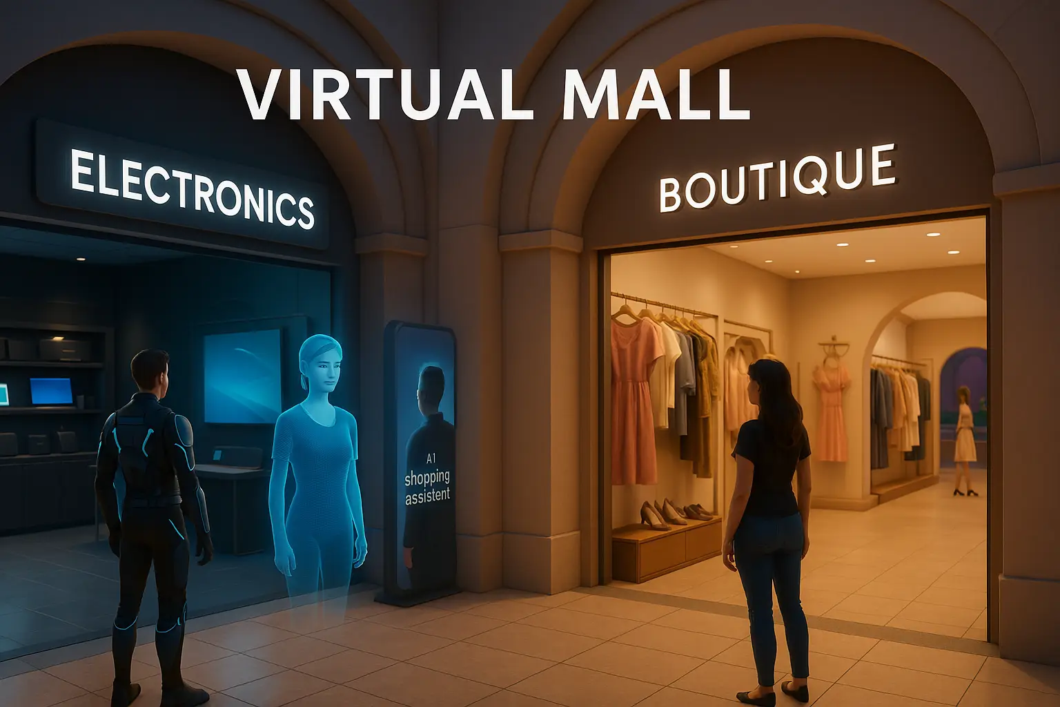 The Virtual Mall - From Flash to Metaverse